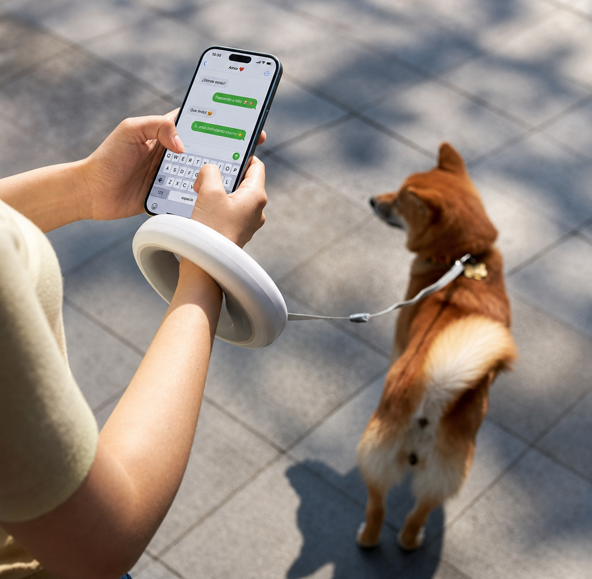 FreedomWalk™ — Correa Retráctil 360° con Freno para Mascotas 🐶🐾