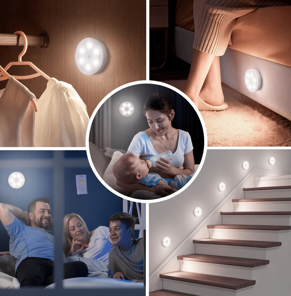 Luz LED con Sensor de Movimiento