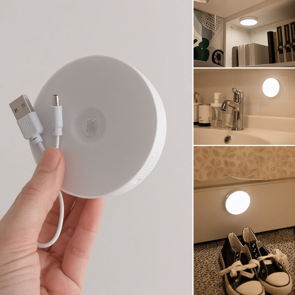 Luz LED con Sensor de Movimiento
